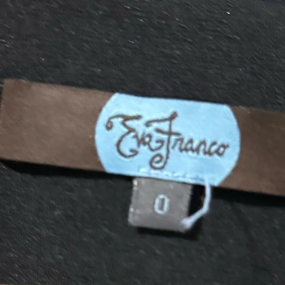 NWT Eva Franco Sample Dress with studded Faux belt sz 0 Anthropologie - Picture 5 of 5